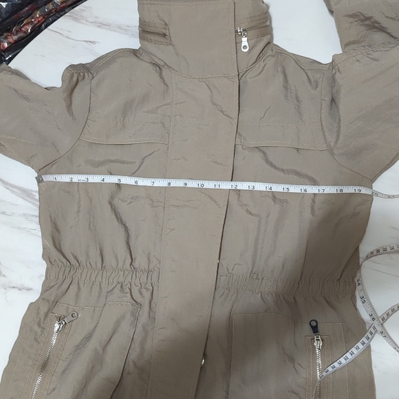 Taupe Color Jacket/coat for rain Size XS Chest 39 inches - Picture 5 of 16